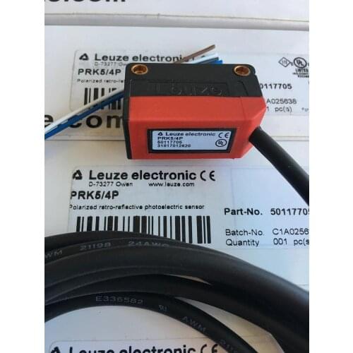 Brand new original Leuze mirror reflection photoelectric switch PRK5/4P