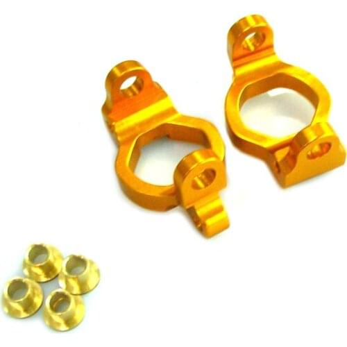 Himoto E18 1/18 RC Upgrade Parts M605 Alum Front Hub Carrier ( L / R ) 2P