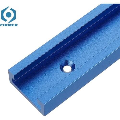 Blue 100-1200mm T-slot T-track Miter Track Jig Fixture Slot 30x12.8mm For Table Saw Router Table Woodworking Tool