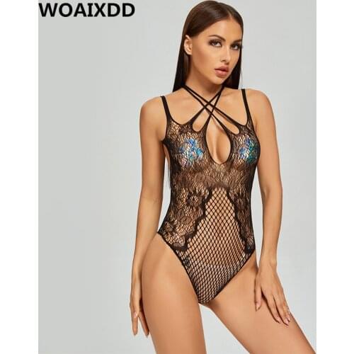 Womens Bodysuits Underwear For Sex Erotic Lingerie Bodystocking Fetish Babydoll Nightwear Sleepwear Lenceria Mujer