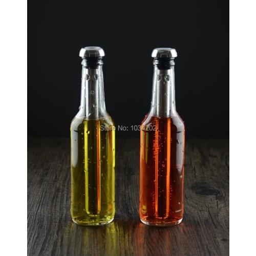 60pcs=30set Wine Beer Chiller Sticks Stainless Steel Beer Chiller Cooling stick Drink Cooler Stick with box packaging