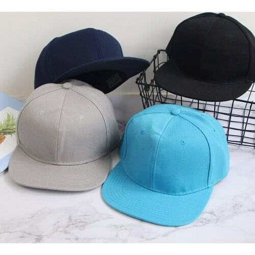 Solid Color Wide Brim Baseball Caps for Women Men Fashion Hip Hop Snapback Hat Flat Top Baseball Cap Adjustable Sun Hats