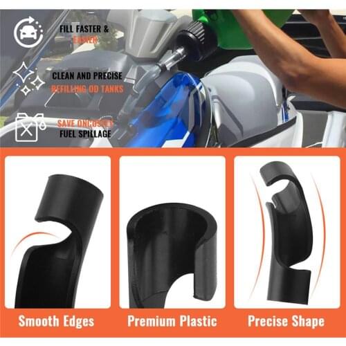 2pcs Hose Bender For Racing Fuels Jug/Tank Utility Container/Jug Gas Can/Jug