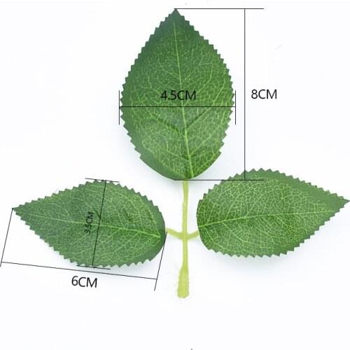 20 Pieces green plant fake flowers christmas home decoration accessories candy box wedding bridal accessories clearance gift diy