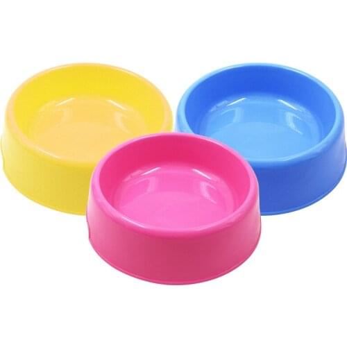 Small Portable Pet Bowls Dog Food Water Feeder Pet Drinking Dish Feeder Cat Puppy Feeding Supplies Small Dog Accessories