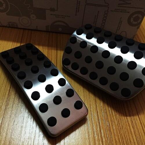 2pcs Plug&Play Gas Brake Foot Pedal Cover For Benz X117 C117 CLA180 CLA200 CLA220 CLA250 Mercedes CLA Coupe & Shooting Brake