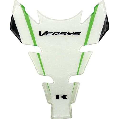 New Motorcycle 3D Fish Bone Protector Sticker Gas Cap Pad Filler Oil Tank Decals For Kawassaki Versys650 Versys 650 300 600 1000