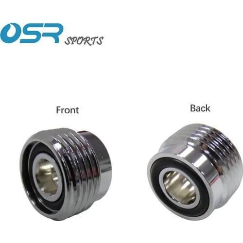 Scuba diving Plug for tank cylinder head valve brass nickeled plated