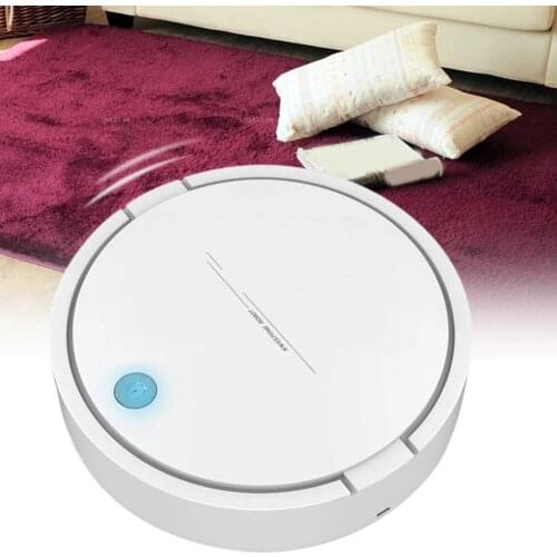 Smart Robot Vacuum Cleaner USB Rechargeable Automatic Sweeping Mopping Robotic Vacuum Cleaner Machine Home Cleaning Helper