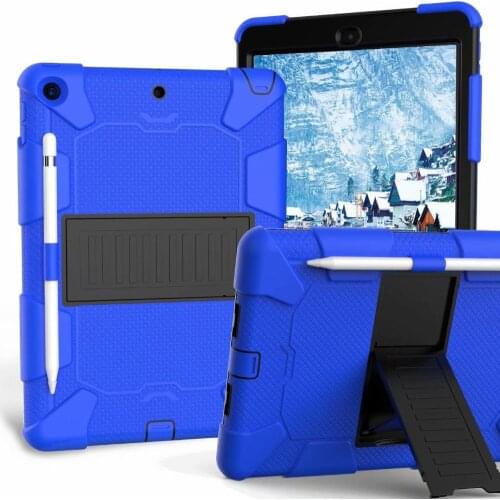 Hard Robot Holder ShockProof Stand Heavy Case for New IPad 7th Gen Pro 10.2 Inch 2019 Tablet Protective Shell Cover Funda+pen
