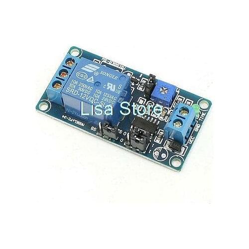1pcs DC 12V TRIGGER-SW Circulate Time Delay Relay Module Board SRD-12VDC-SL