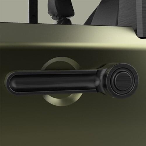 4pcs Metal Door Handle Door Panel Grip for TWOLF 715 Simulation RC Model Car Spare Parts