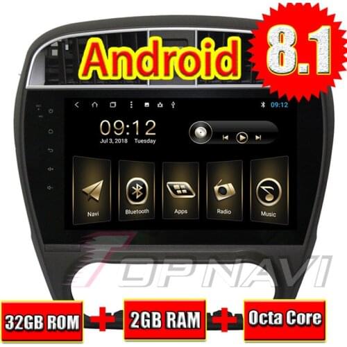 Auto Players for Nissan SYLPHY 2008 2009 2010 2011 Android 8.1 10.1'' Topnavi Car Navigation GPS Radio Tuner with Free sd Card