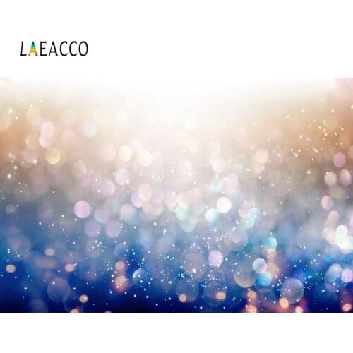 Laeacco Dreamy Polka Dot Light Bokeh Wedding Baby Birthday Party Photography Background Photographic Backdrop For Photo Stadio