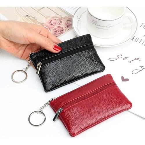 Fashion Leather Women Wallet Clutch Zip Female Short Small Coin Purse Brand New Design Soft Mini Card Cash Holder 2021