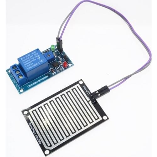 DC 12V Rain water sensor module + Relay Control Module