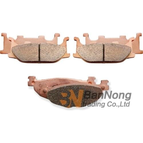 Motorcycle metal sintering brake pads For Yamaha XVS 1300 V Star 2007-2014 DeLuxe Tourer Midnight 2007-2015