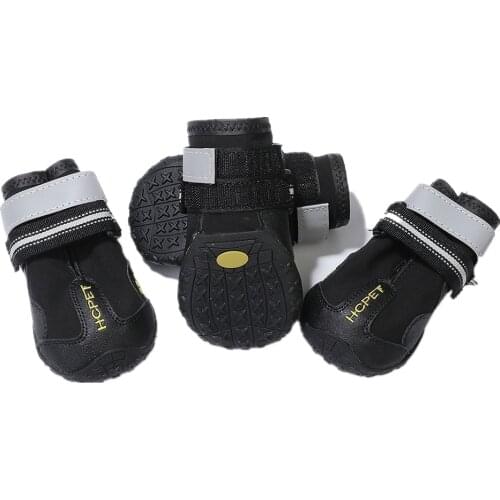 New Dog Shoes Waterproof Anti-Slip Rain Boots Warm Snow Reflective for Small Medium Large Pet Sports Training Perfect for Dogs