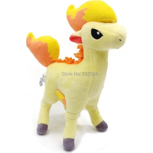 New 10PCS Genuine Ponyta 11“ 27CM Plush Doll