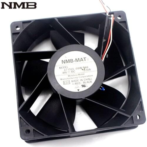 Original For NMB 4715VL-09W-B66 12038 120*120*38mm 48V 0.55 heatsink cooling fan