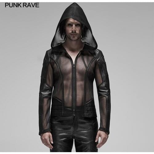 Мужские толстовки на молнии PUNK RAVE China At AliExpress
