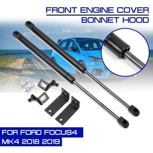 Struts Bar Car Interior Front Engine Cover Bonnet Hood Shock Lift Strut Support Rod Arm Gas Spring For Focus4 MK4 2018 2019
