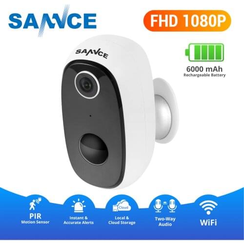 SANNCE CCTV Cameras WI-FI