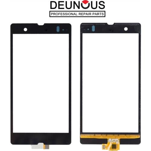 Digitizer Panel Touch Screen For Sony Xperia Z C6602 L36H C6603 Touchscreen Sensor Front Glass Replacement Outer Lens