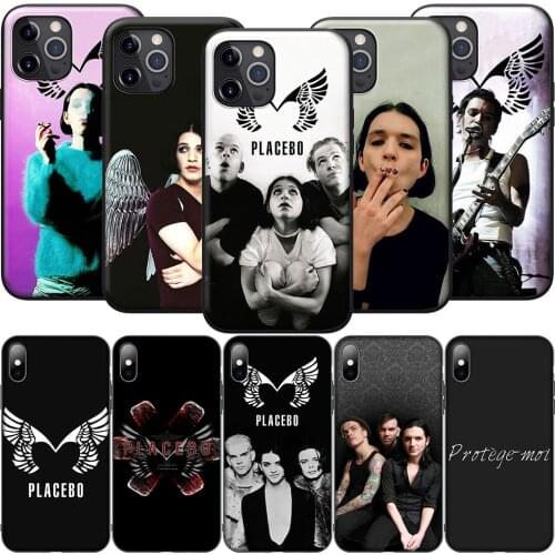 GX178 Placebo Brian Molko Silicone Soft Case for iPhone 12 Mini 11 Pro XS Max XR X 8 7 6 6S Plus 5 5S SE 2020