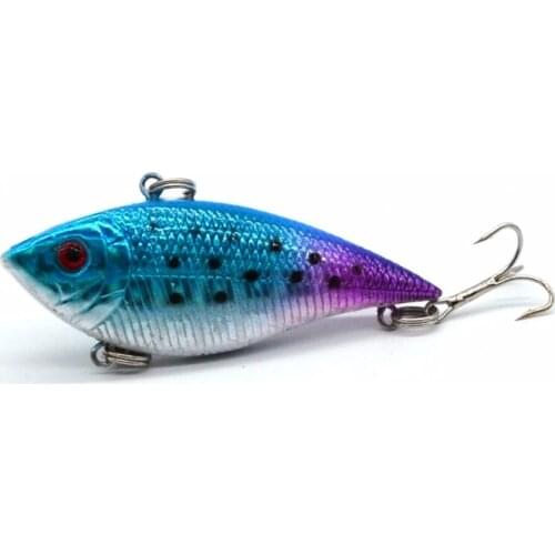 1piece 7.1cm/2.79in 11.2g/0.39oz Hard Fishing Lure VIB Rattlin Hook Fishing Sinking Vibra Rattlin Hooktion Lures Crank Baits