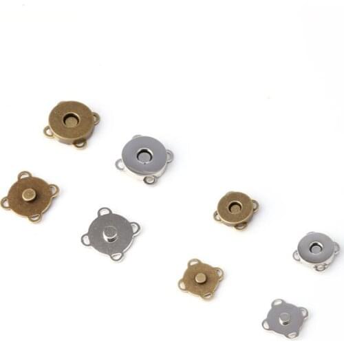 10x 14/18mm Magnetic Purse Quincunx Snaps For Clasps Closure Wallet Bags Handbag