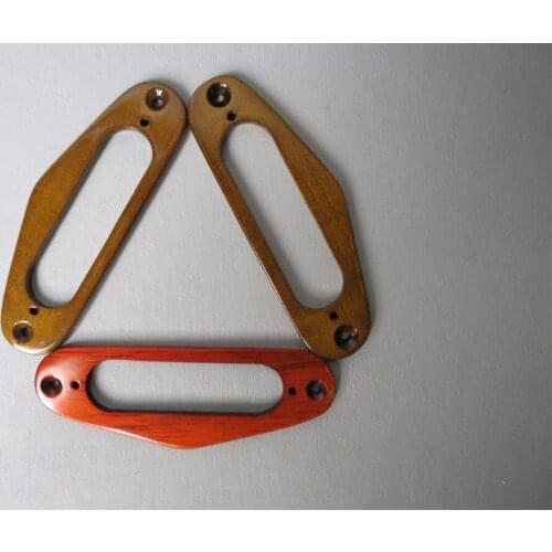 3pcs Hand-made MAPLE WOOD and Aoki Stratocaster NECK PICKUP Mounting Ring #899