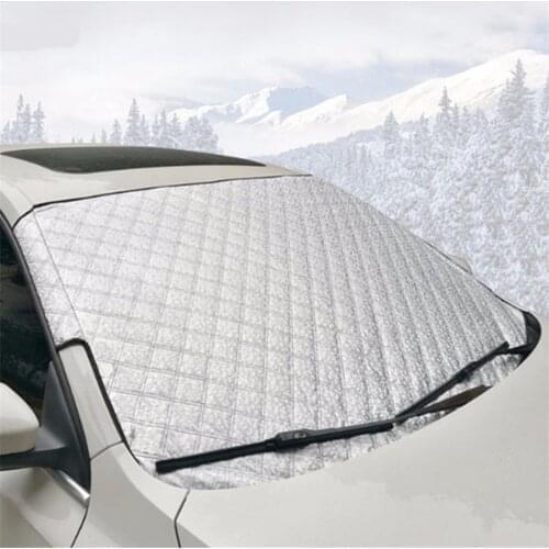 Auto Car Front Windshield Protector Winter Snow Cover Summer Anti-UV 150 x 100cm