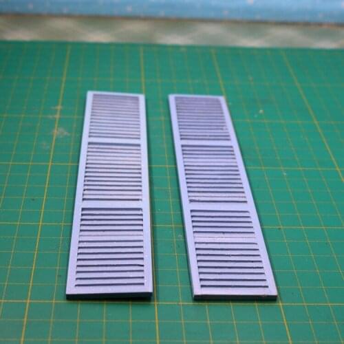 G07-X063 children baby gift Toy 1:12 Dollhouse mini Furniture Miniature rement Doll accessories wooden Louver B011 1pcs