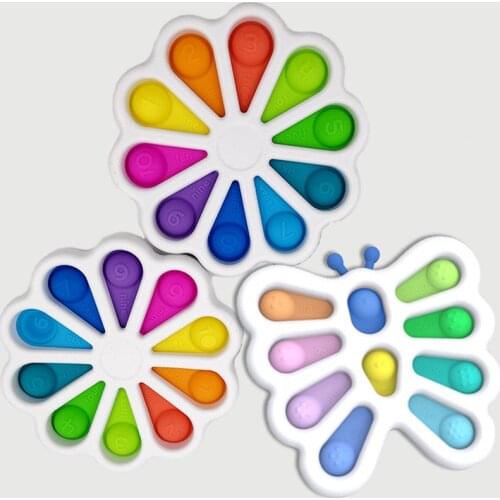 Children Pop It Hand Grasping And Pressing Practice Board Bubble Finger Fine Action Baby Training Decompression Educational Toys