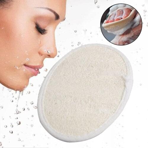 Natural Loofah Sponge Wipe Spa Exfoliating Scrubber Natural Luffa Body Wash Sponge Remove Dead Skin Made Soap Exfoliating Gloves