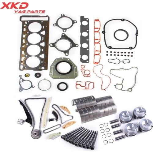 OE EA888 2.0T Engine Overhaul Rebuilding Set For V-W Golf Je-tta Be-etle CC EOS Tiguan AU-DI A3 A4 A6 A8 S3 S4 S6 S8 Q3 Q5 TT