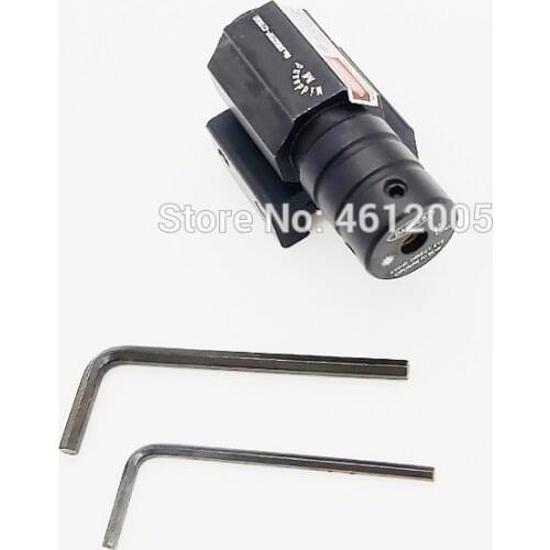 Mini Tactical Red Laser Beam Dot Sight Scope for Rifle Pistol with 20mm/11mm Picatinny Mount