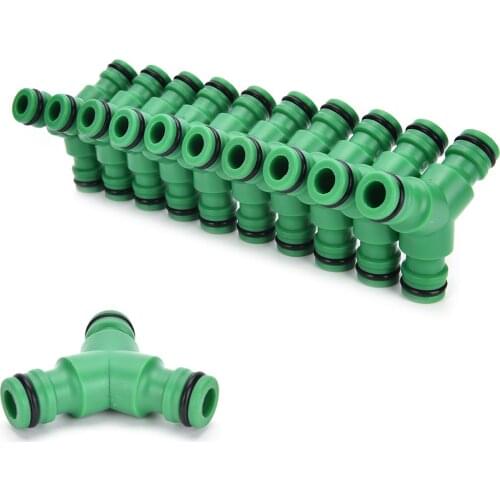 New 1pc Excellent Quality Plastic Y-Piece 3 Ways Water Hose Pipe Tube Connector Joiner Air Water Splitter