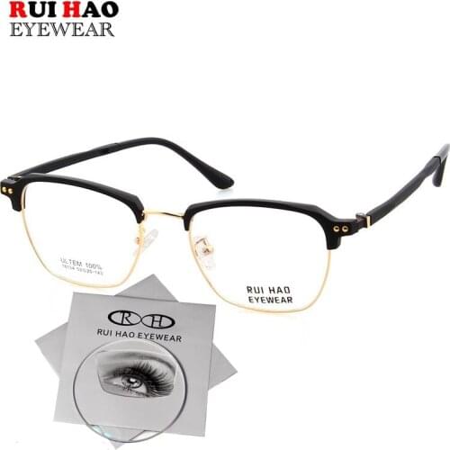 Customize Prescription Glasses Fill Myopia Hyperopia Lenses Progressive Optical Eyeglasses Clear Resin Lenses 18134