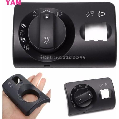 Headlight Fog Light Switch Cover Kit For Black Audi 4B1941531F A6 4B C5 Avant G08 Whosale&DropShip