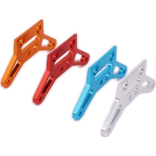 1PC Front Gear Box Plate RCAWD Alloy Aluminum For 1/10 Rc Car HPI Bullet 3.0 Flux Mt/St 101267 BMT0015 6061-T6 Box Plate