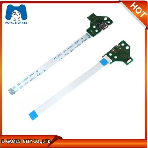 2pcs/lot Eject Power Board with Ribbon cable 14/12 Pin Flex Cable for Sony PS4 Controller Wireless