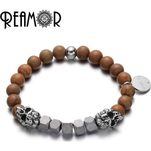 REAMOR Wooden Bracelets