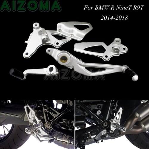 Motorcycle Adjustable Brake Lever Footrests Pedal Control Kit w/ Gear Shift Lever For BMW R ninet R9T 2014-2015 16 17 2018