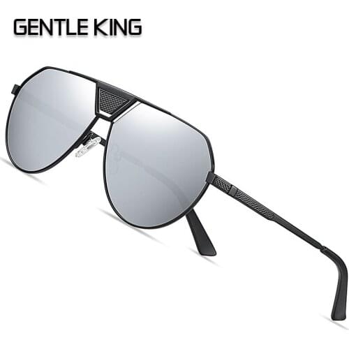 GENTLE KING Brand Design Fashion Polarized Men Women Classic Sunglasses Pilot Lens Eyewear Accessories Sun Glass Driving UV400