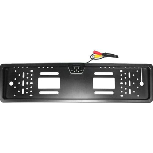 Led License Plate Frame Reversing Rear View Camera Ccd Reversing Image System Super-easy Installation