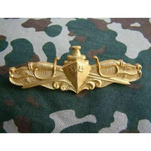 Military US Navy Officer Surface Warfare Hat Lapel Pin Metal Badge Insignia Military Store