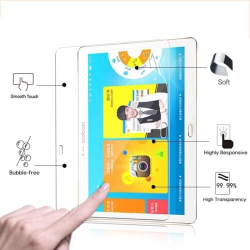 High Quality HD lcd screen protector film For Readboy G90 10.0" Ultra Clear glossy front screen protective films+ clean tools
