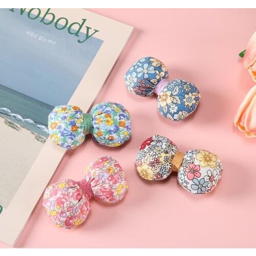 10pcs/lot DIY cotton Jacquard bow Patches Appliques For Clothes shoes Sewing Supplies DIY Hair Decoration